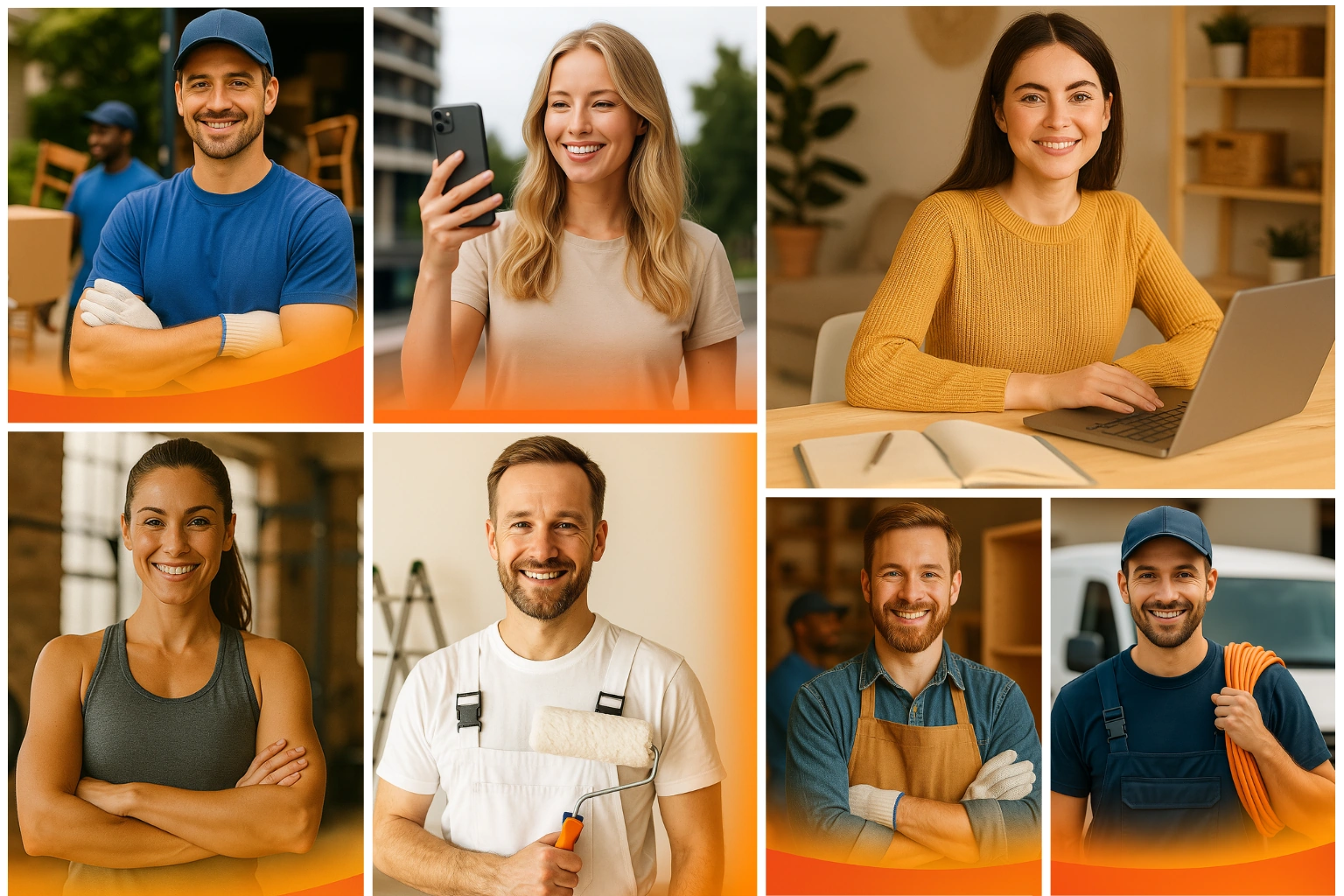 Small business owners using Zeemy dashboard to create invoices and manage clients